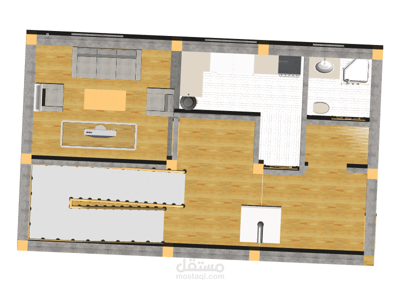 منزل مصمم 3d