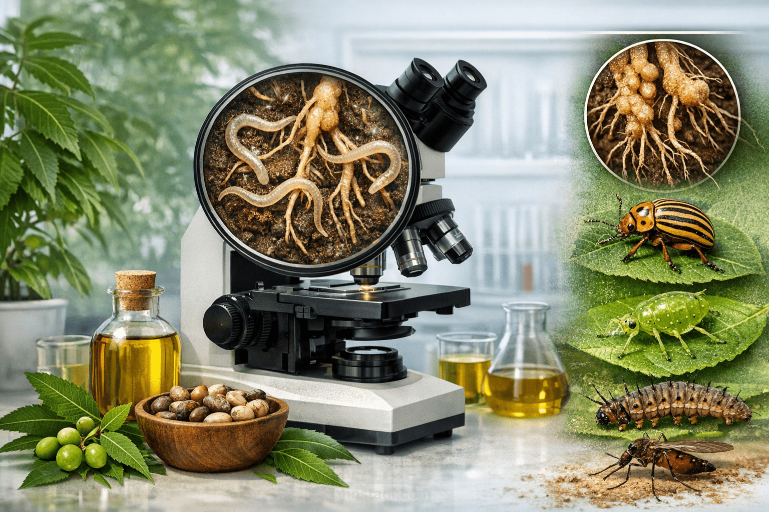 تعبق صوتي لإعلان عن زيت بذور النيم