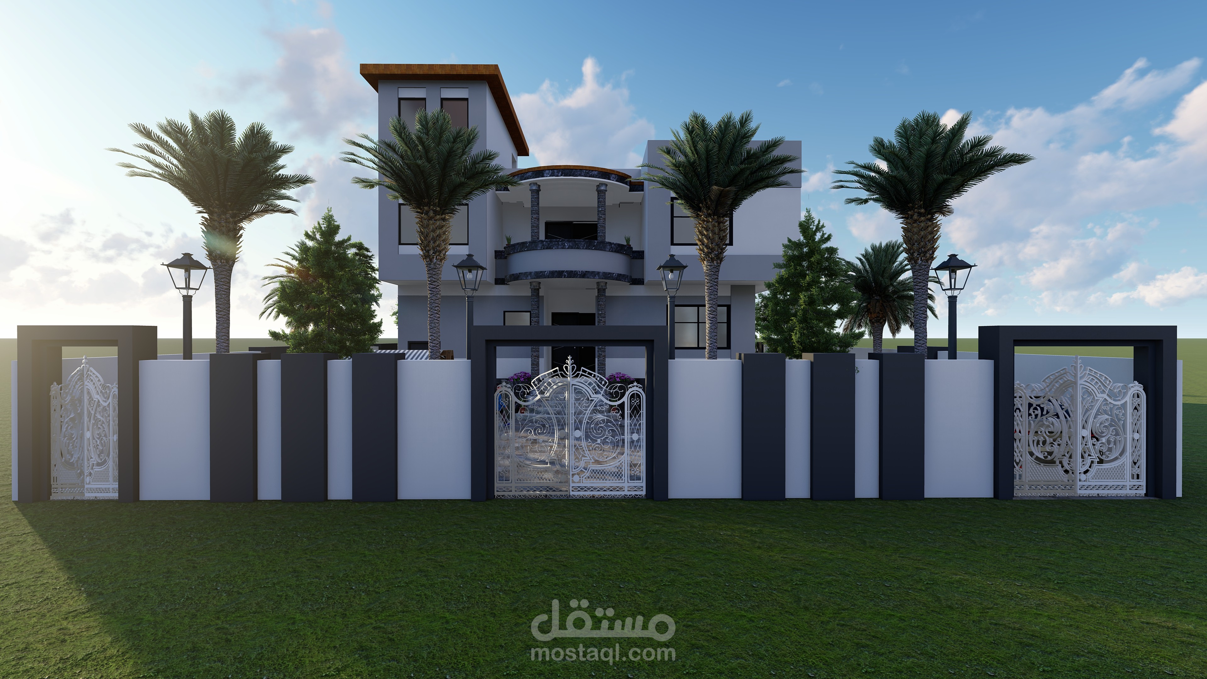 تصميم واجهة خارجية