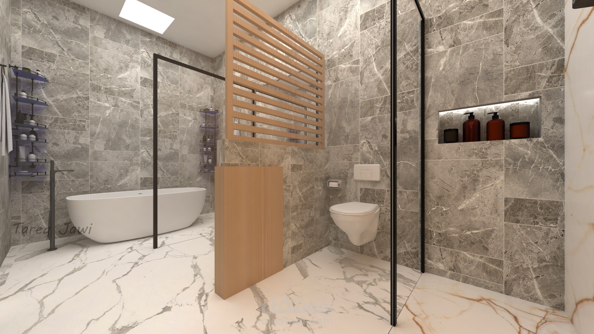 تصميم حمام عصري وحديث