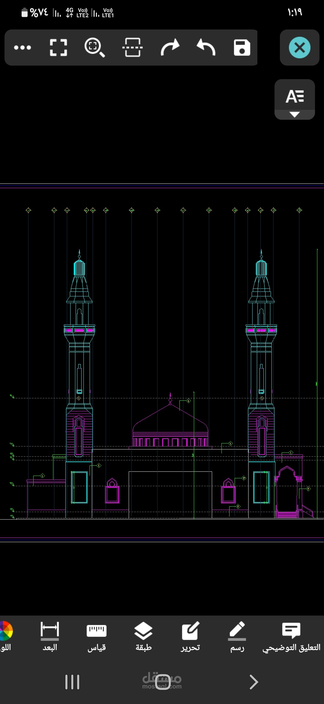 مسجد يستوعب ١٠٠٠ مصلي