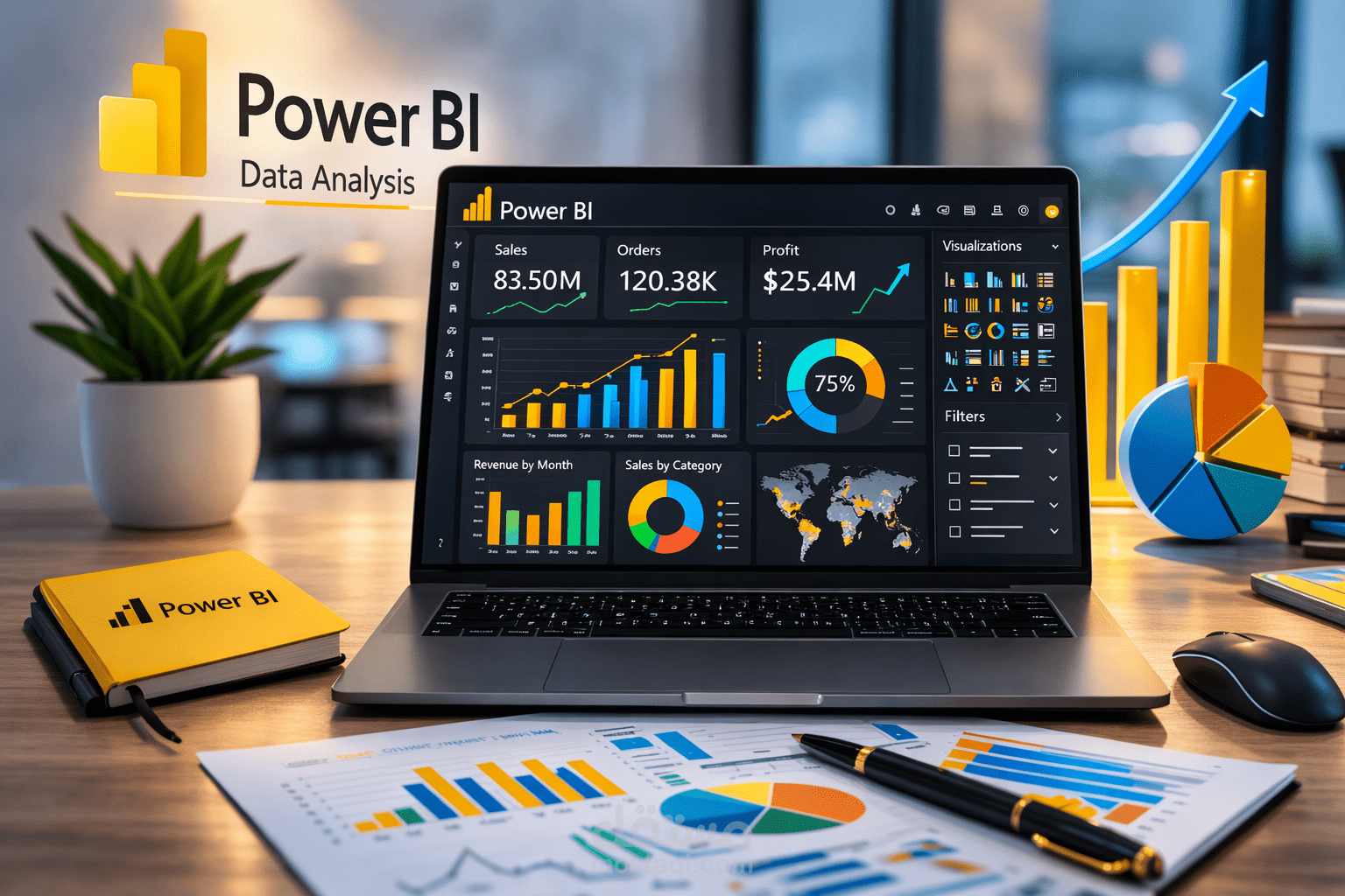 Data analysis using power Bi
