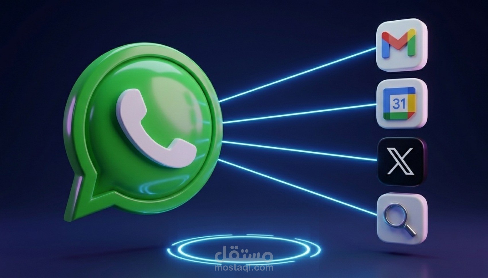 WhatsApp Multi-Agent: "مساعد شخصي على واتساب بيشتغل بدلك