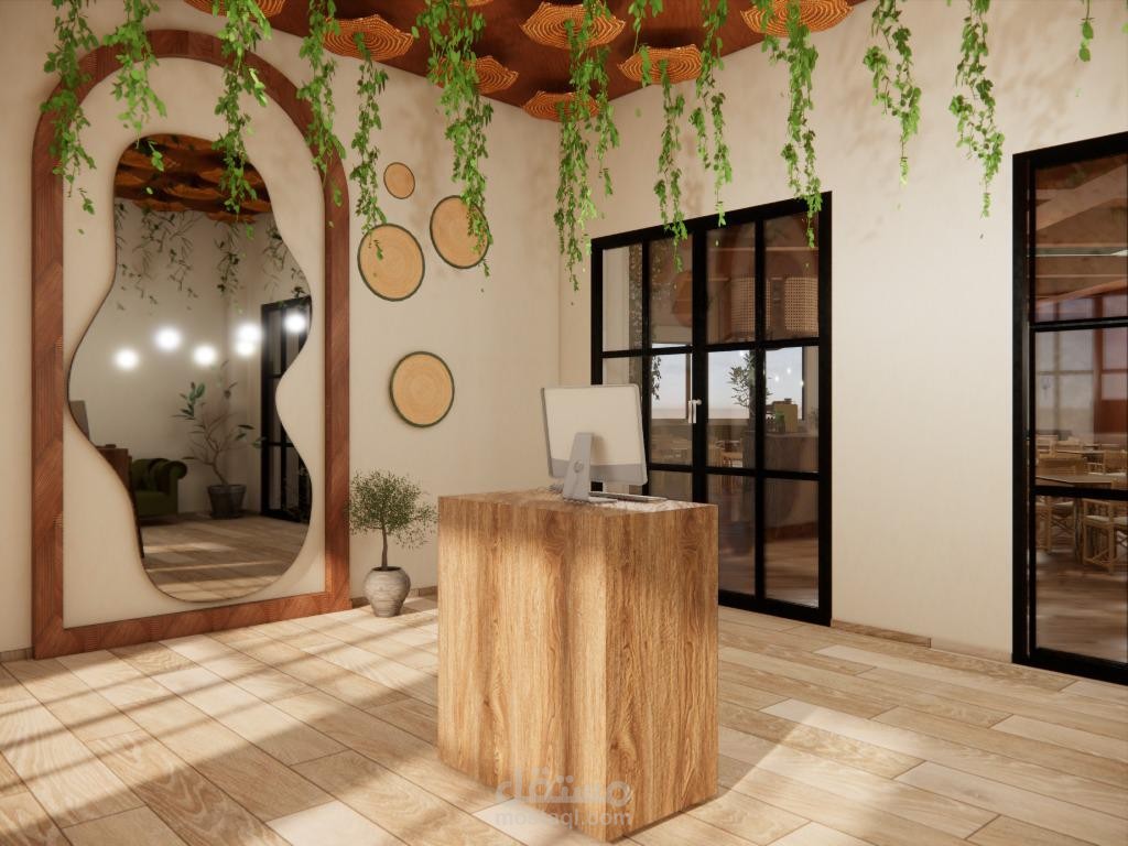 تصميم مطعم ريفي
