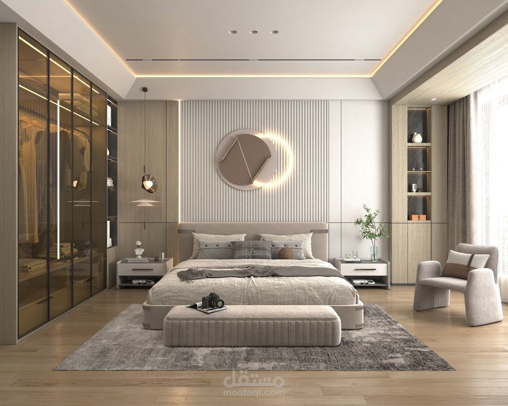 غرفه نوم 3d