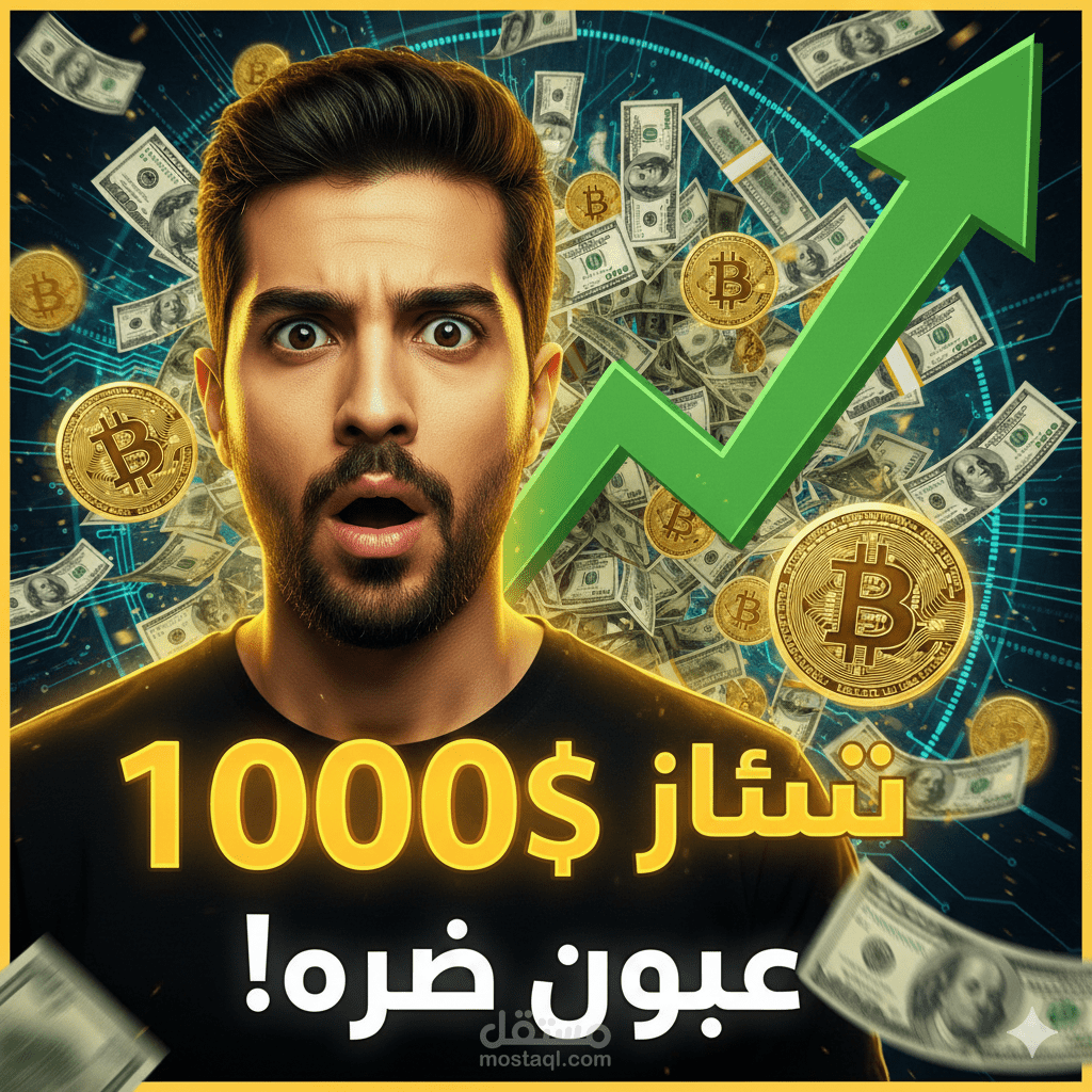 فنان  تصميم صور مصغرة استراتيجية لزيادة نسبة النقر (CTR).