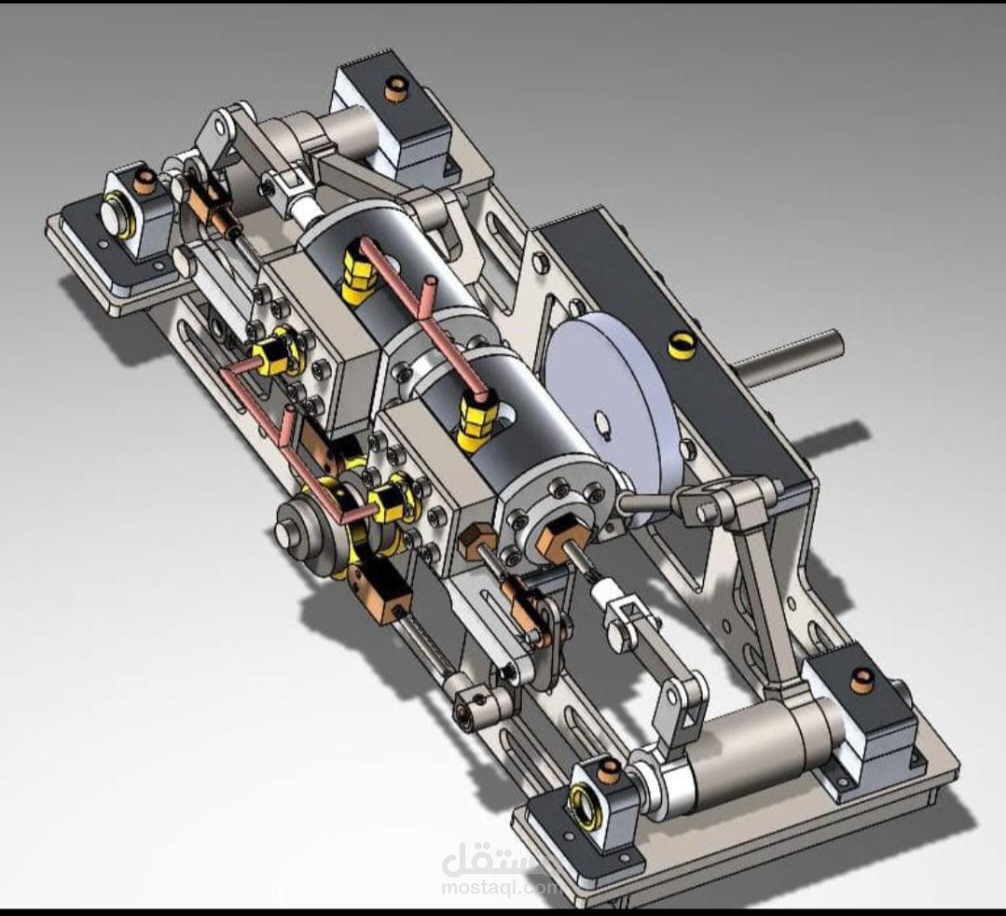 HORIZONTAL STEAM ENGINE