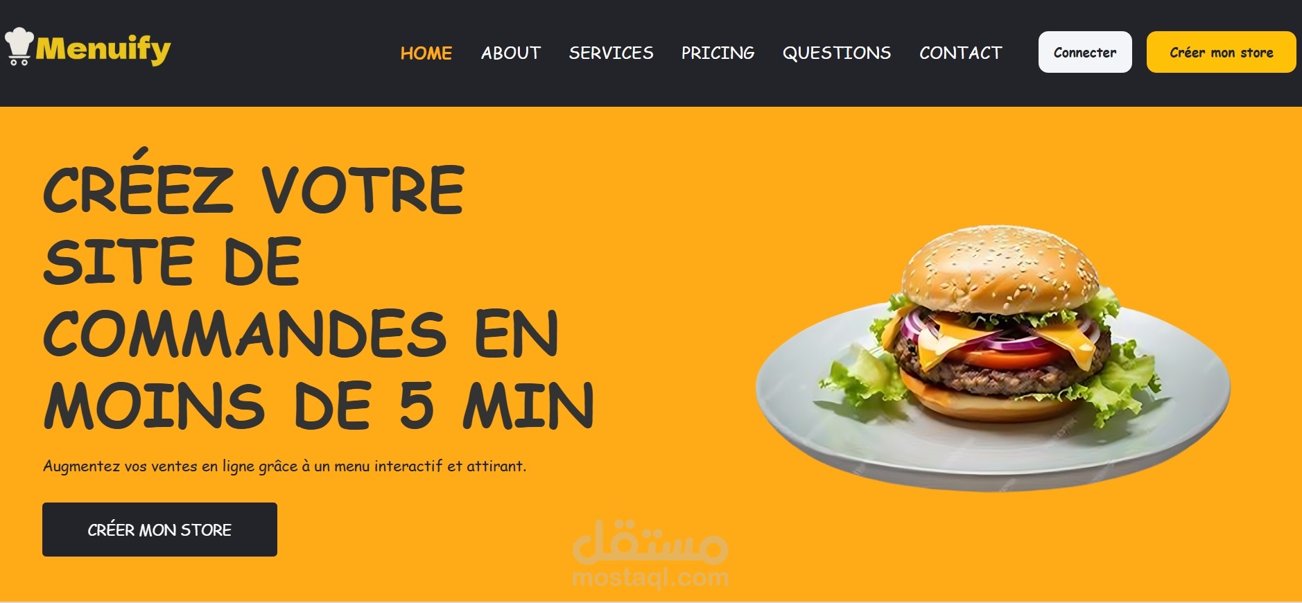create digitals menus
