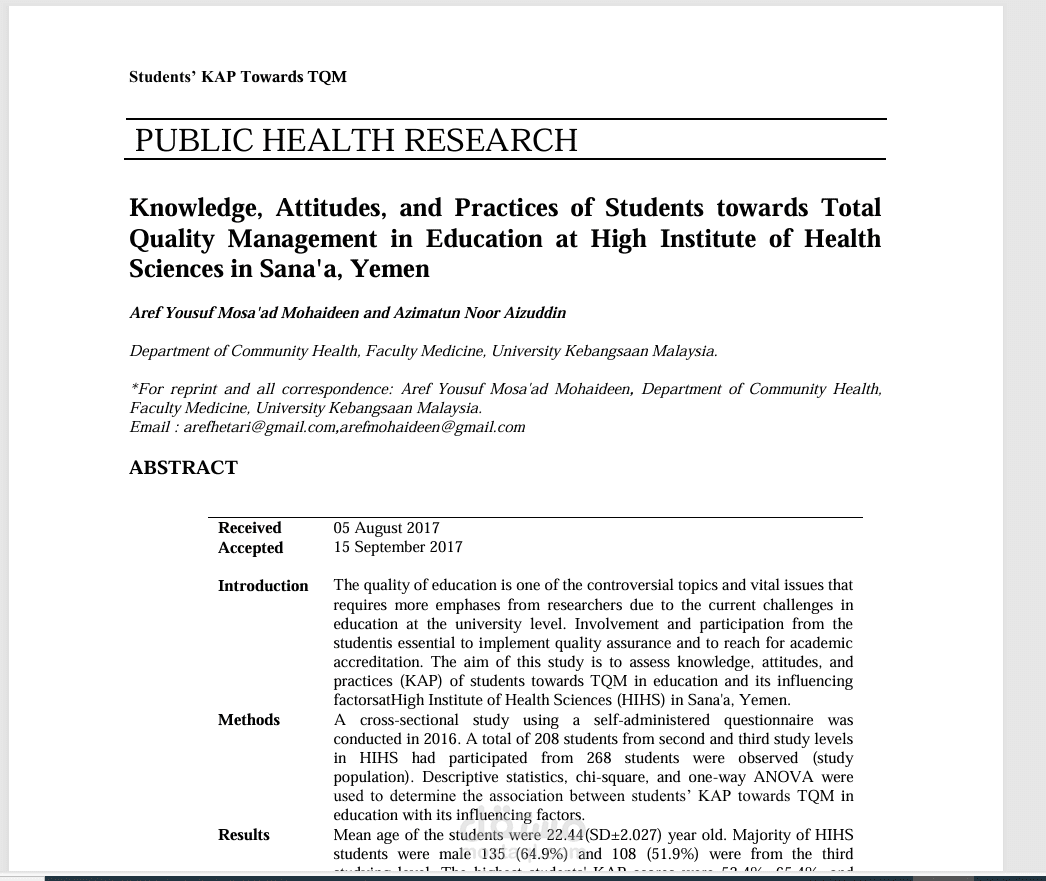 Research writing
