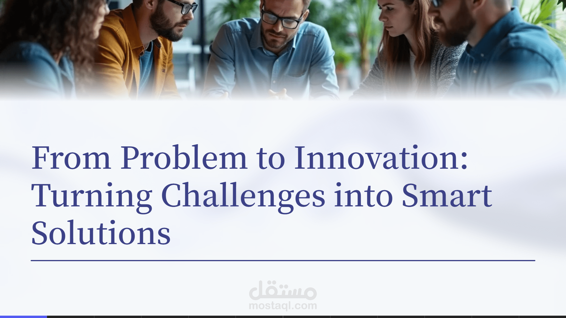 مصمم عرض تقديمي احترافي