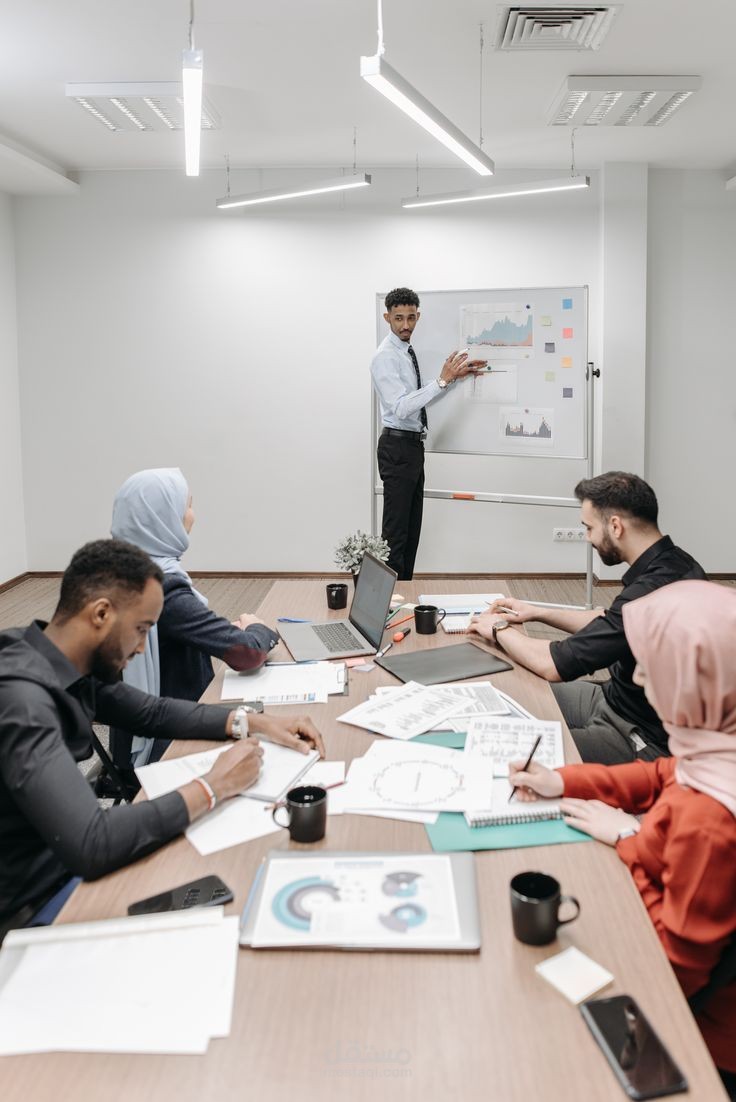 نموذج تفريغ صوتي احترافي – اجتماع عمل كامل