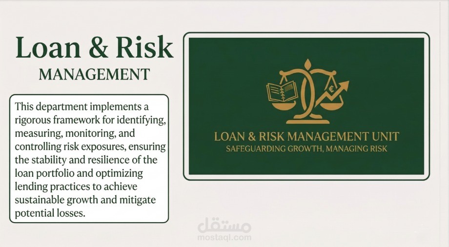 Risk & Loans Management