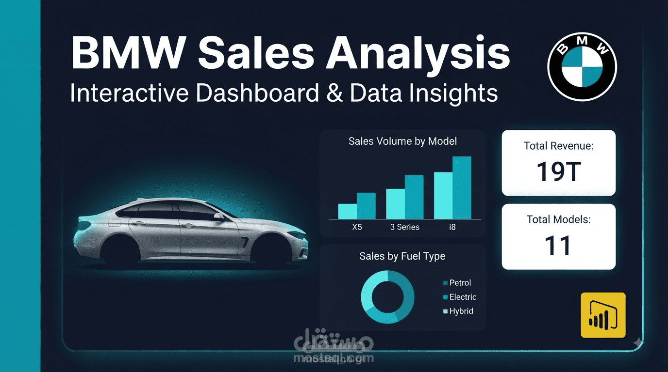 تحليل مبيعات سيارات BMW