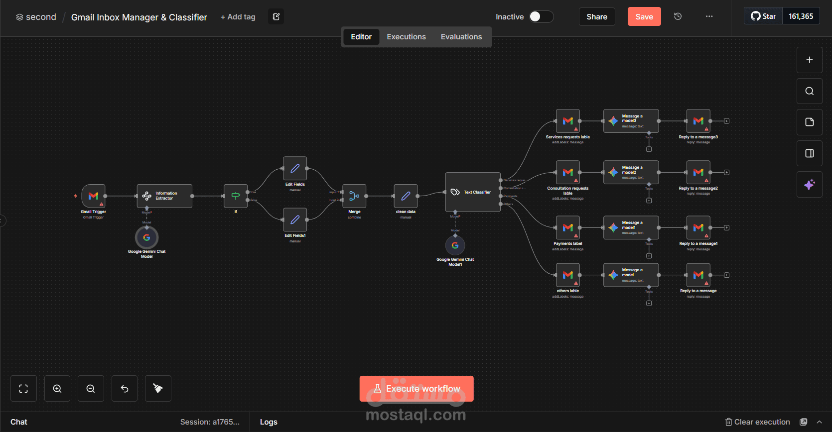 Gmail Inbox Manager & Classifier
