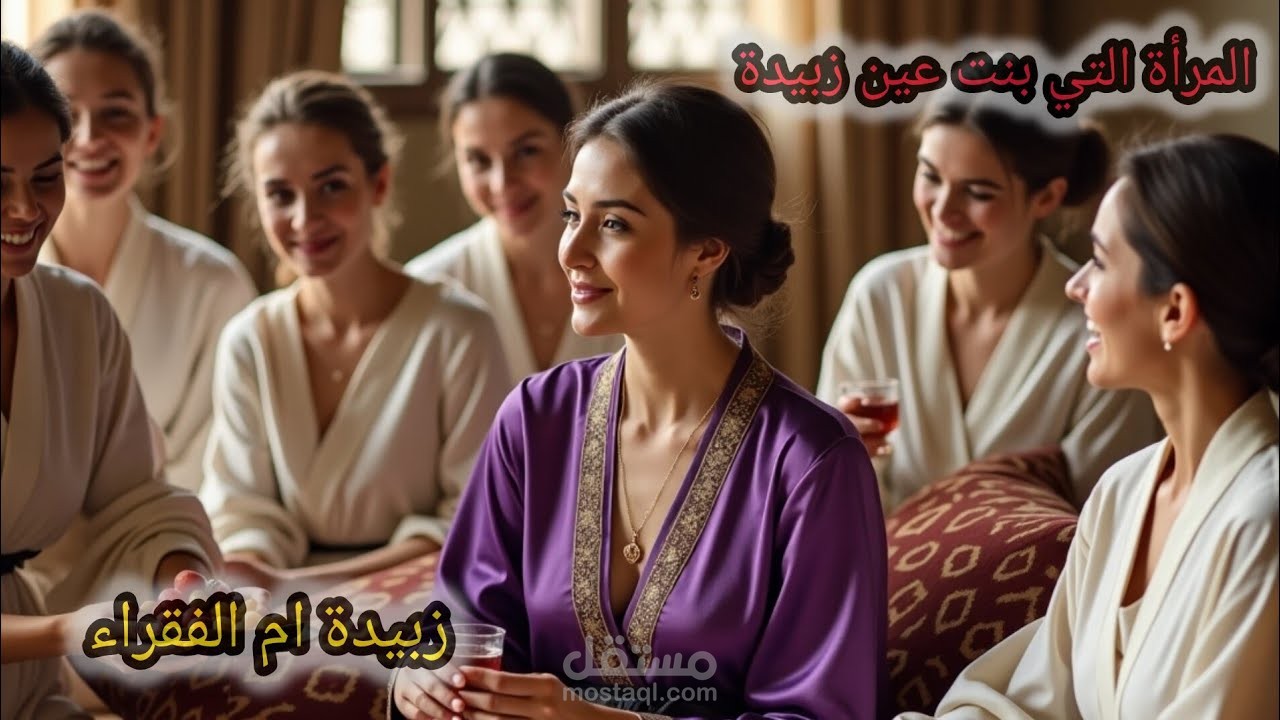 زبيده رؤية سينمائية مولدة بالذكاء الاصطناعي