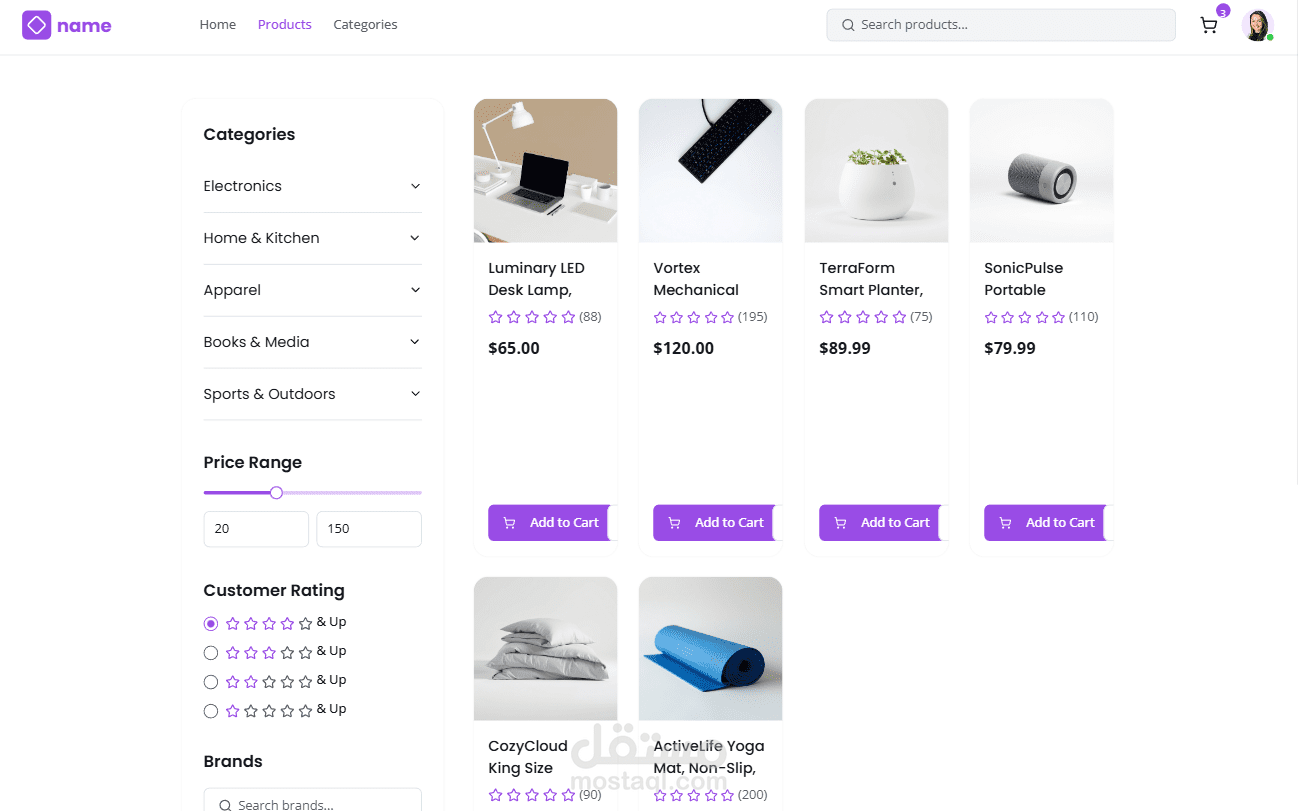 ecommerc multi vendor