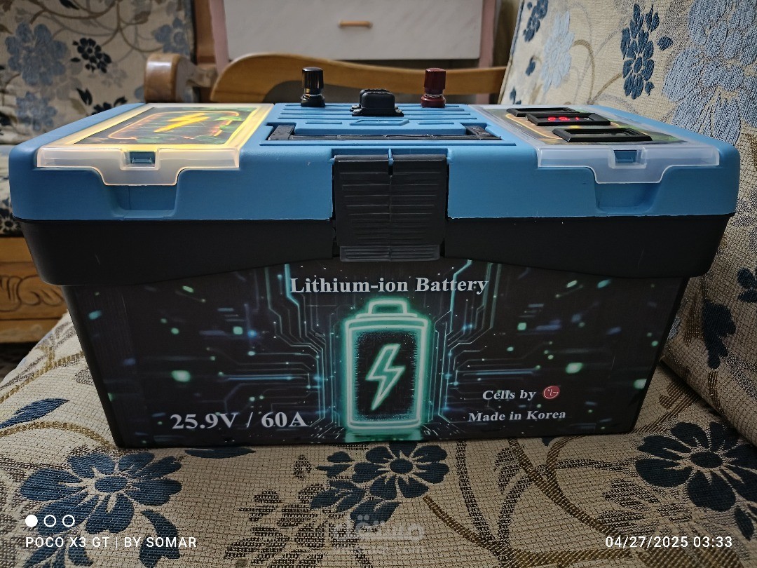 بطارية ليثيوم أيون 12V/60A