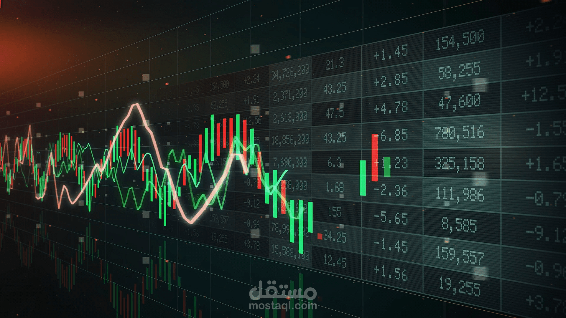 اعلان لمنصة تداول