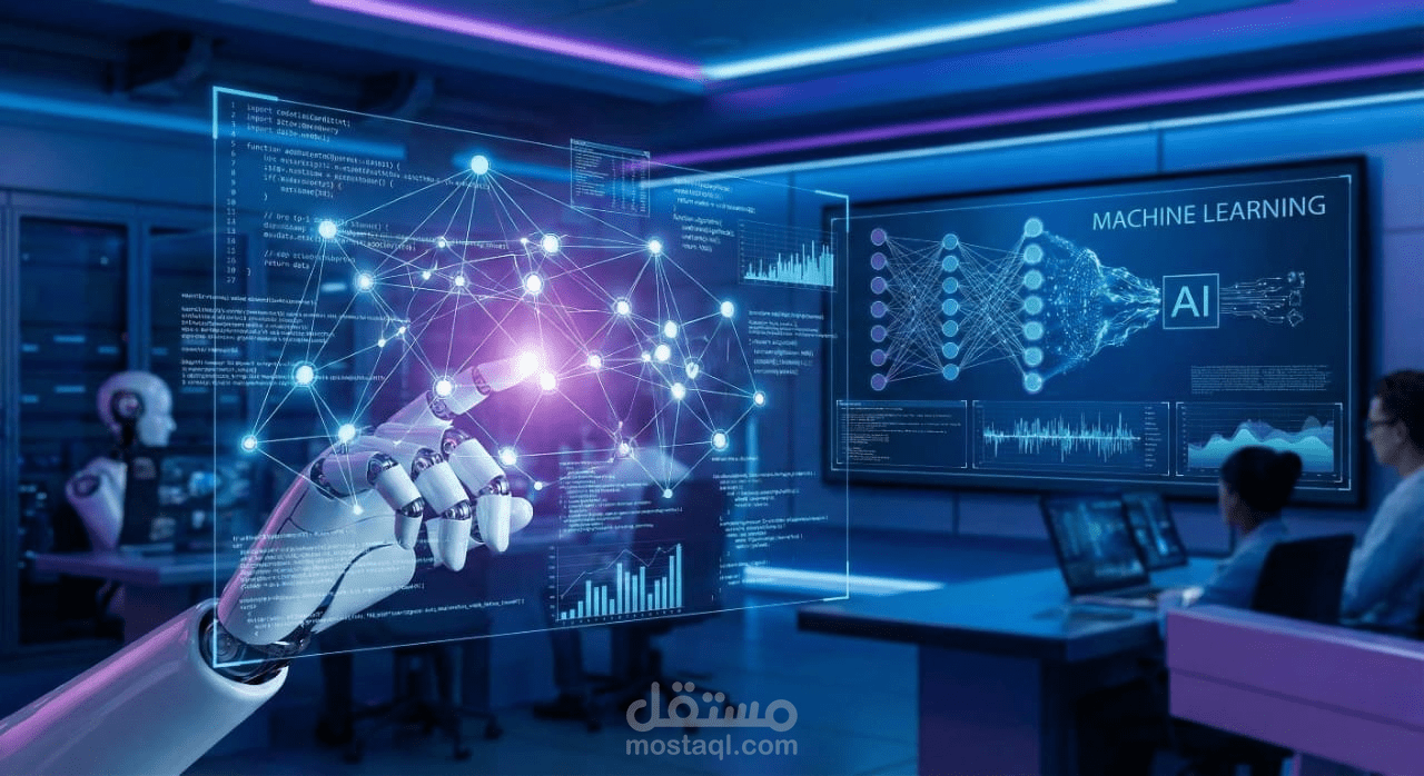 نمذجة وتحليل بيانات باستخدام تقنيات Machine Learning