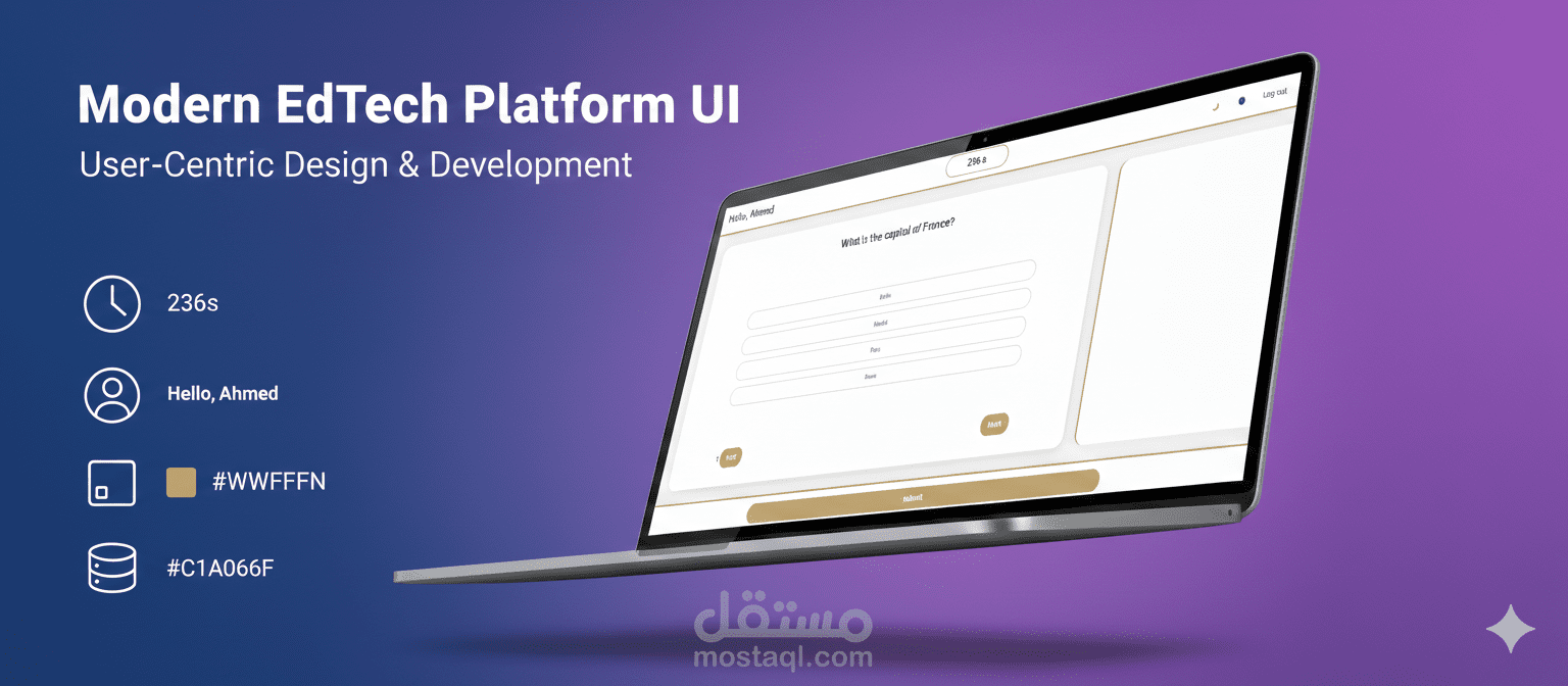 Online Examination System – HTML, CSS, JavaScript