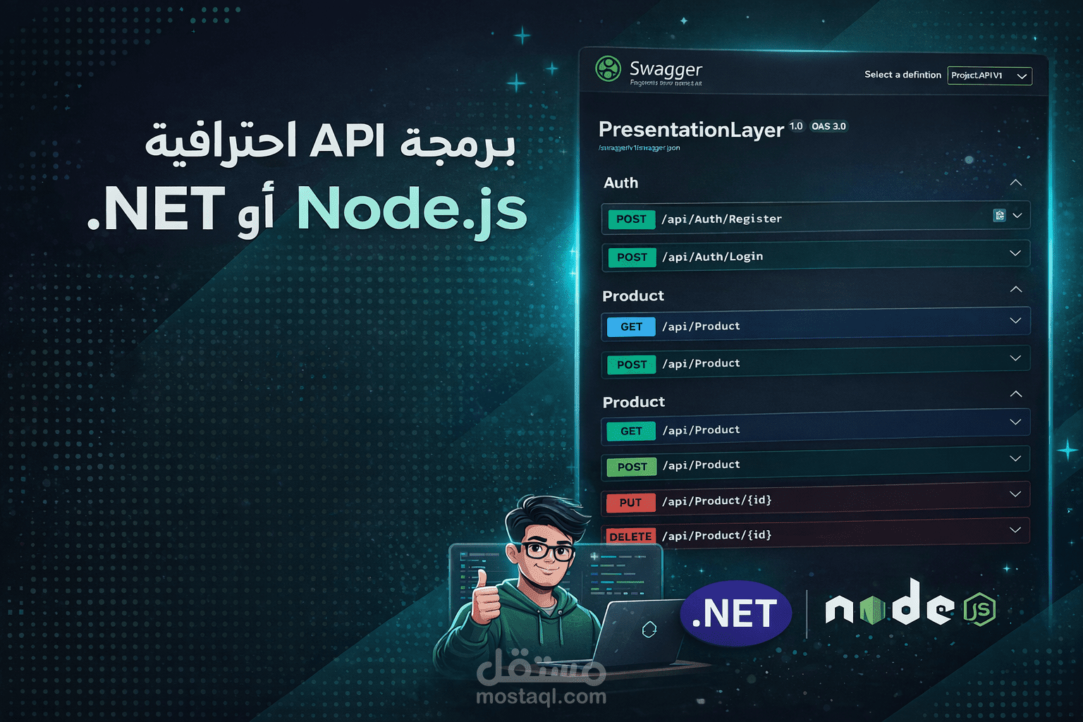 تطوير RESTful API احترافية باستخدام .NET