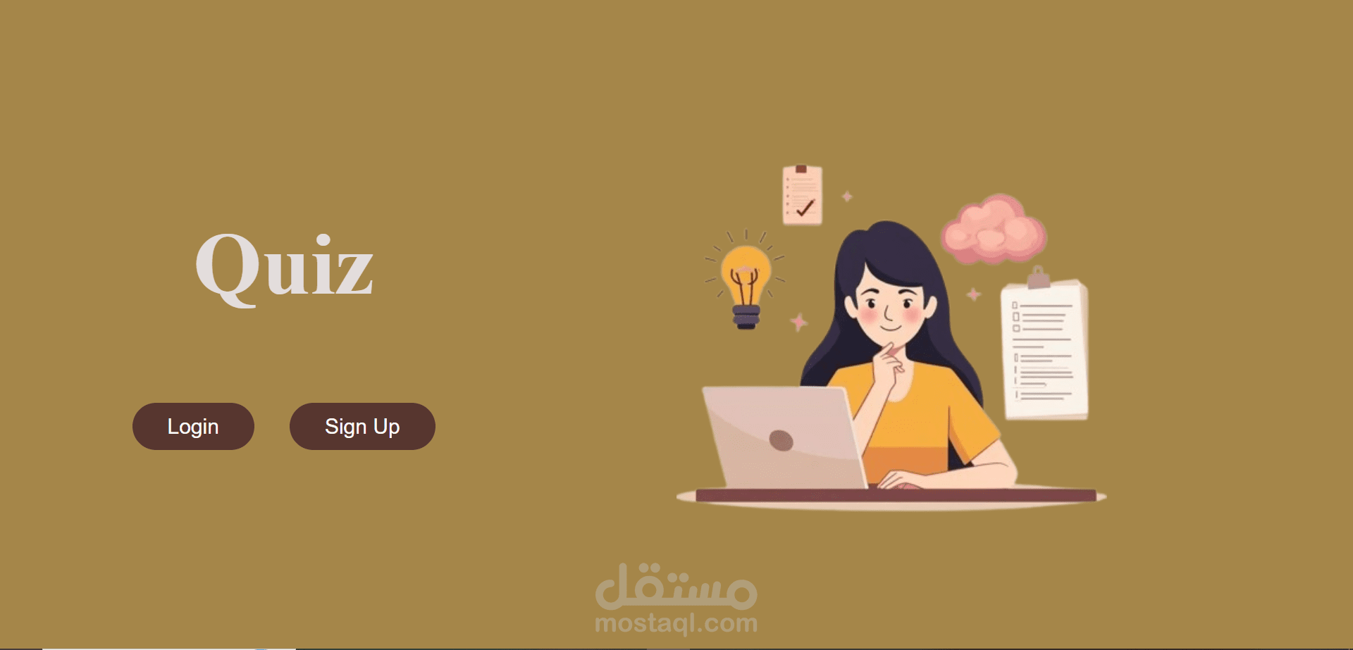 Interactive Quiz Application using HTML CSS JavaScript