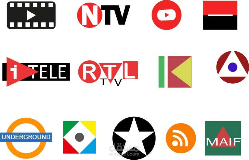 مجموعة من الاعمال الابداعية للمجموعة من الشعارات