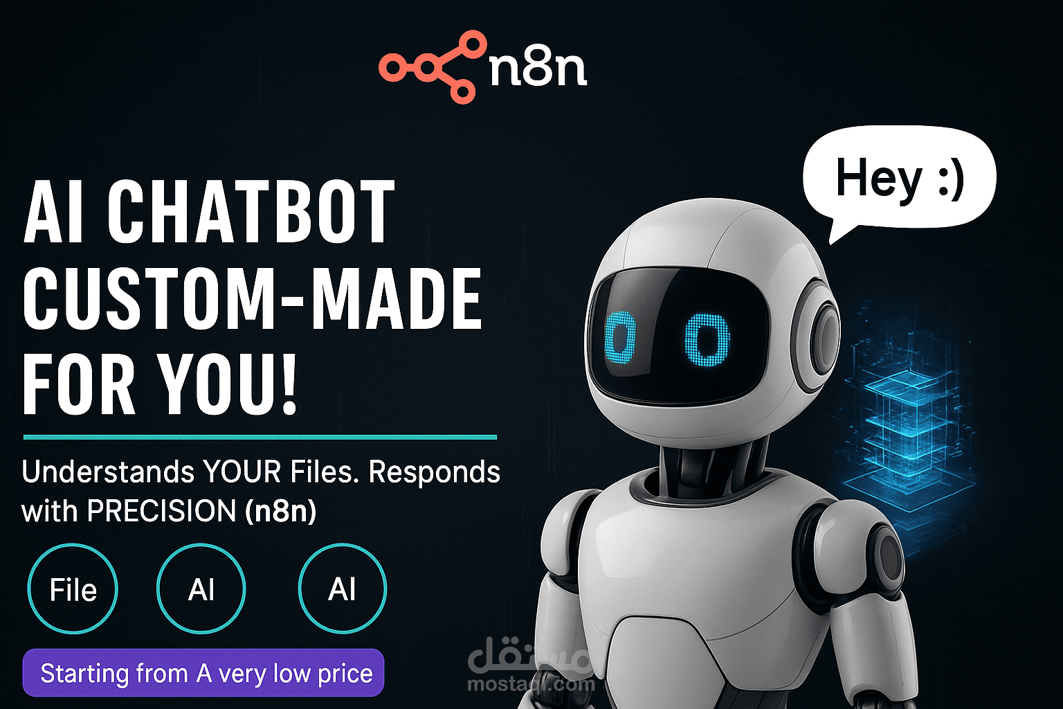 إنشاء شات بوت ذكاء اصطناعي بذاكرة تفاعلية باستخدام n8n و Groq