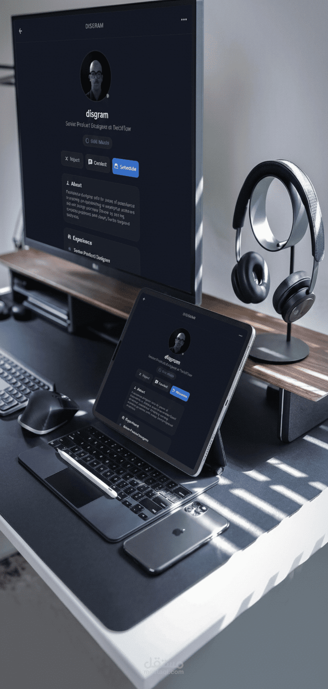 تصميم احترافي لإدارة الموارد البشرية والتوظيف (Enterprise Grade)