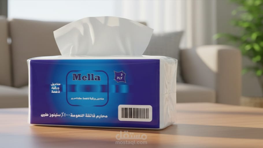 تصميم علب مناديل