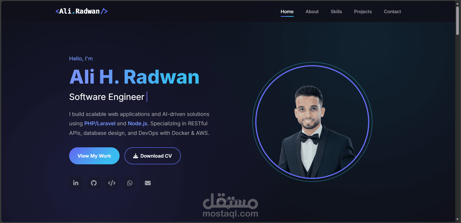 معرض أعمال (Portfolio)