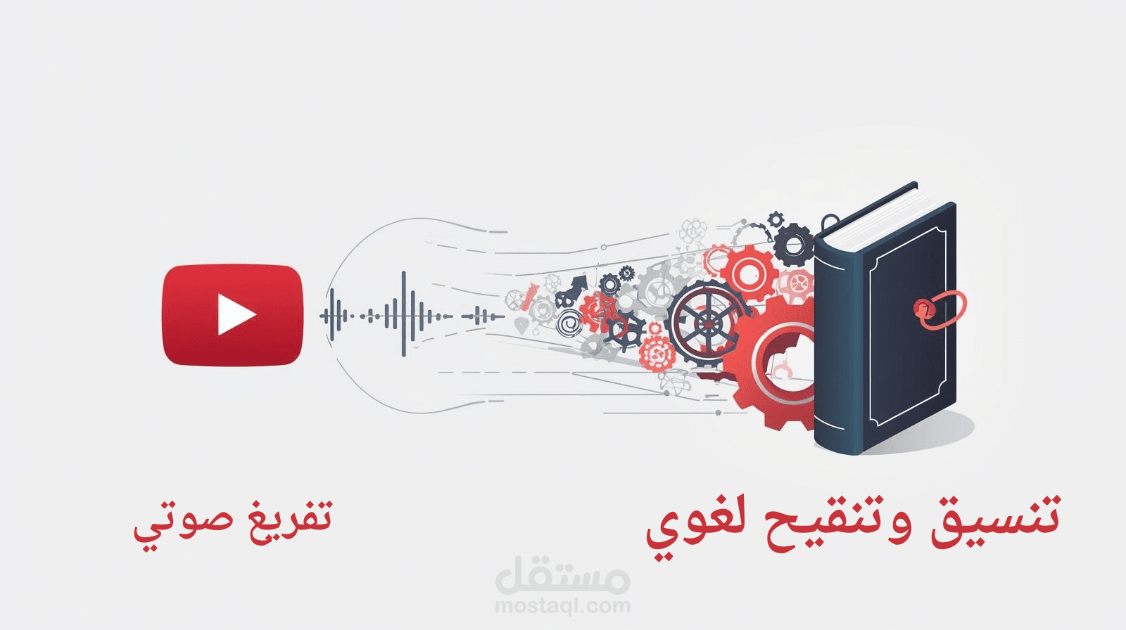 التفريغ الصوتي + تنسيق وترتيب الملف ككتاب علمي