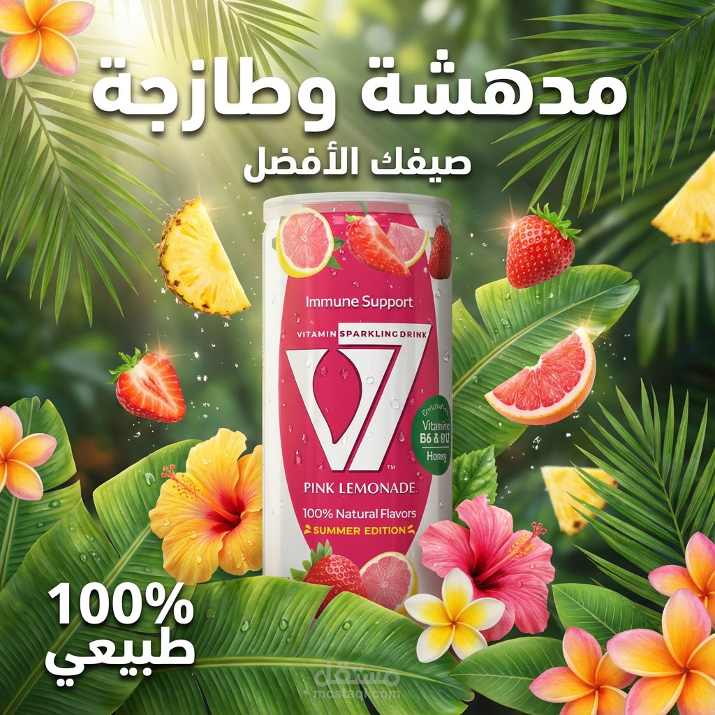 V7 pink lemonade
