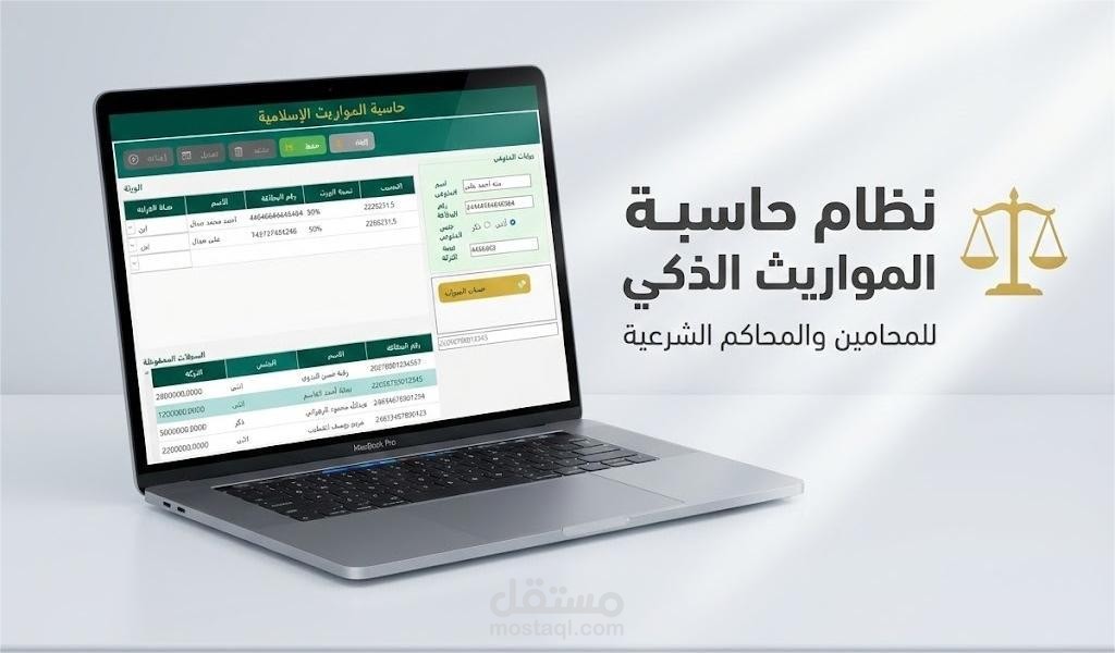 برنامج حساب المواريث الشرعية