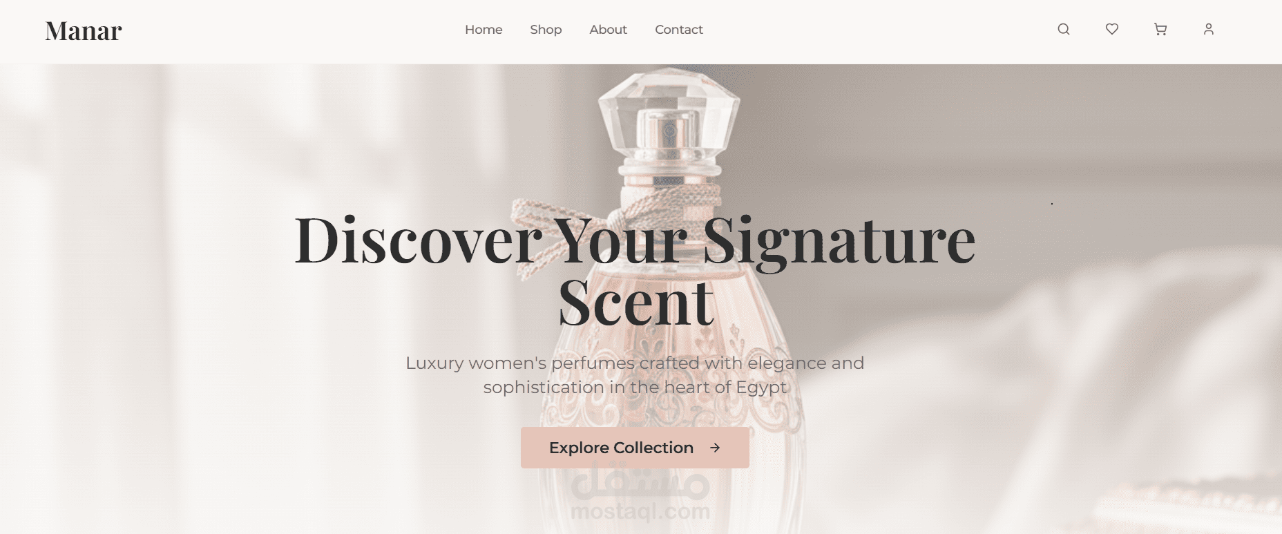 تصميم وتطوير موقع إلكتروني حديث يخدم البراند ويحوّل الزائر لعميل