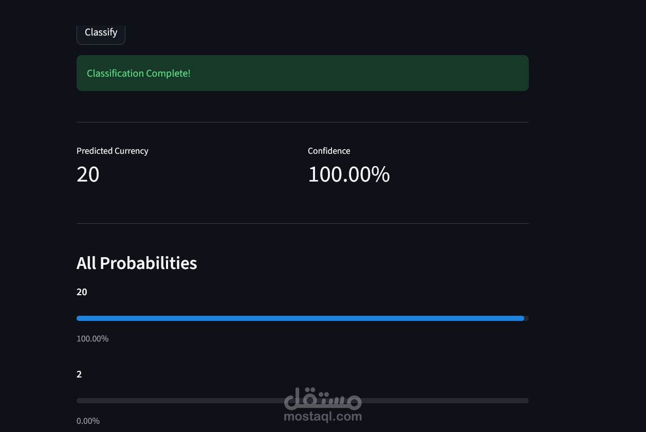 Banknote Classification System