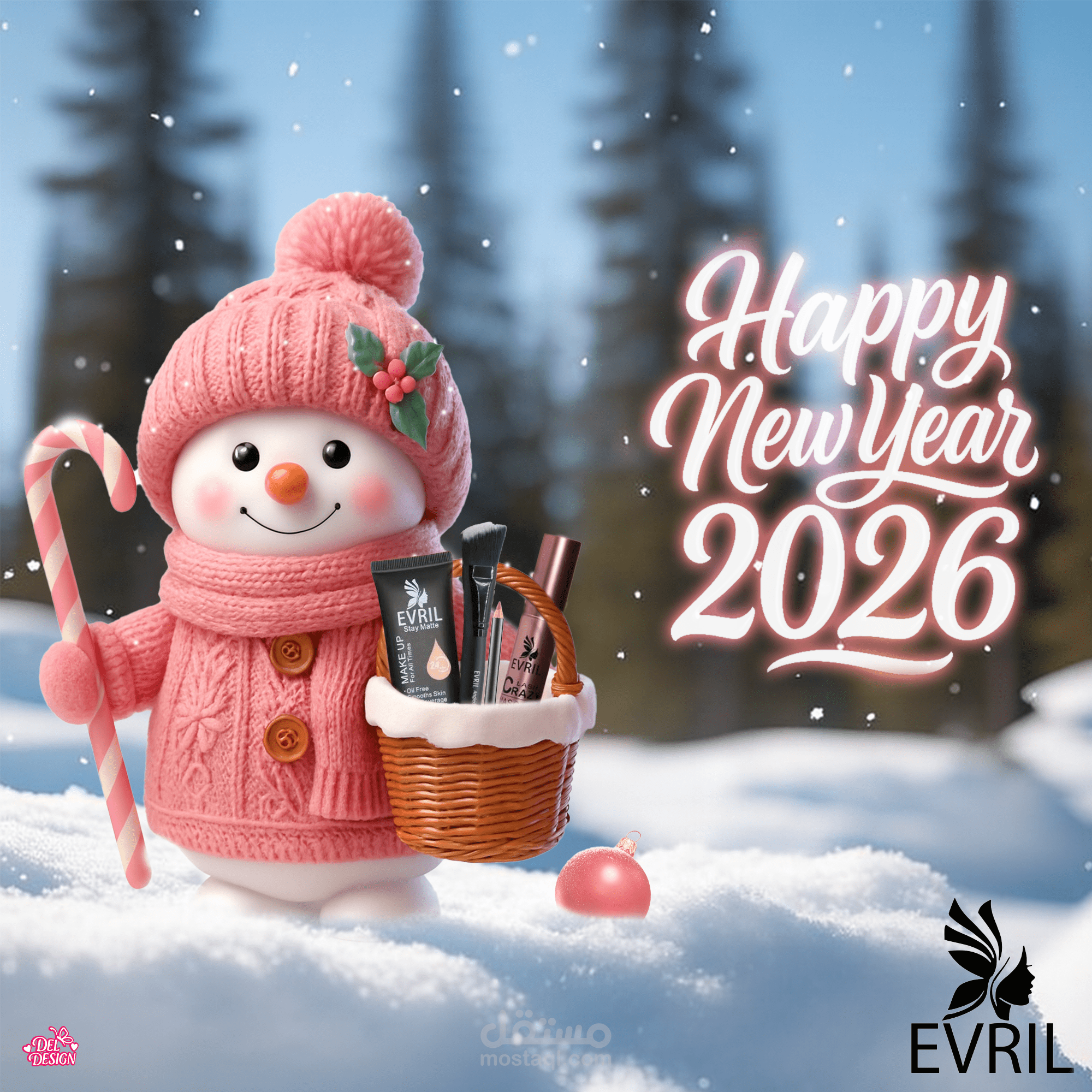 اعلان رأس السنة لشركة ميكب