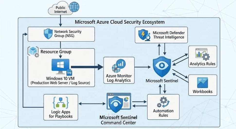 Azure Honeypot Lab