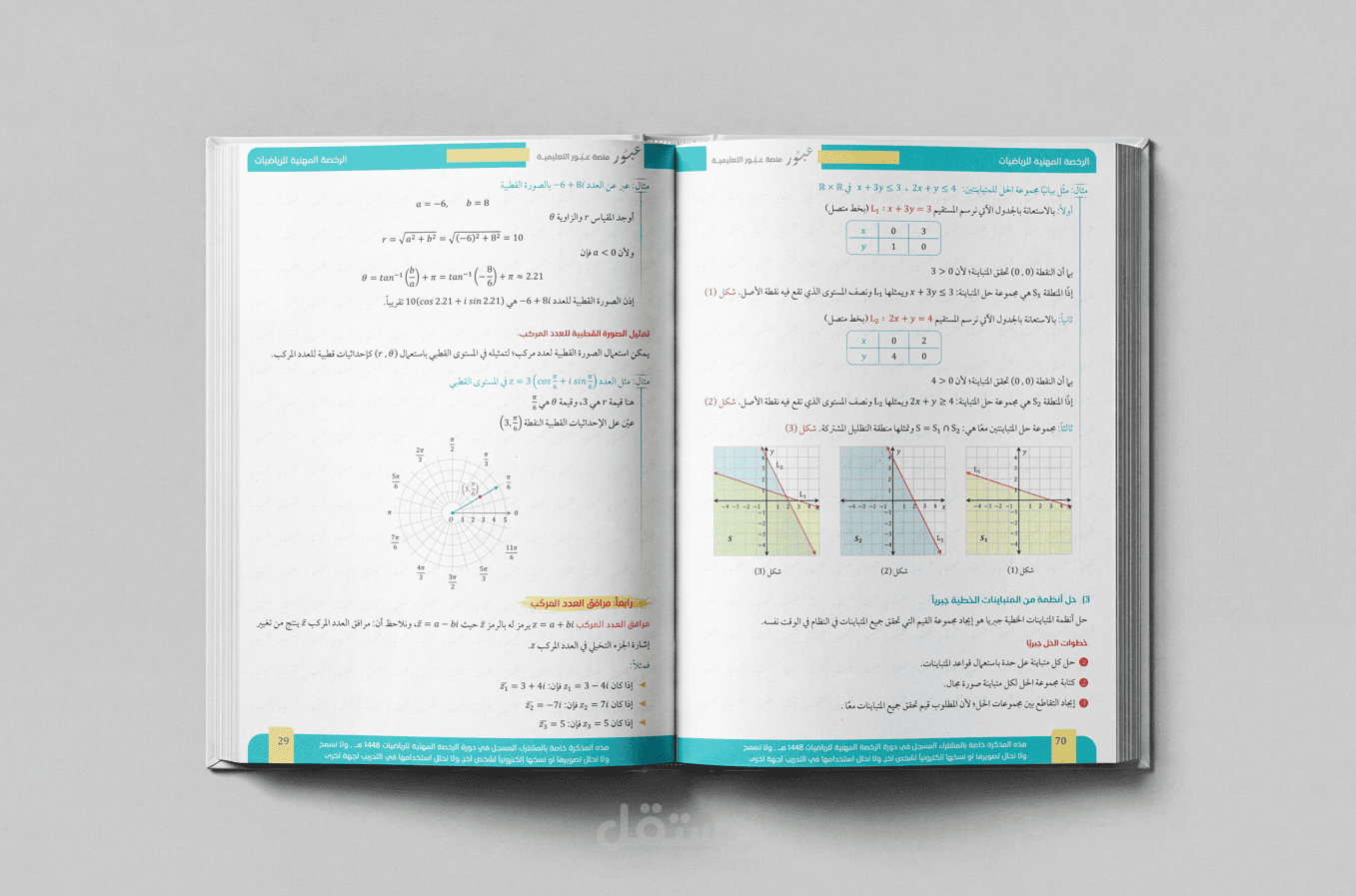 انشاء حقائب تدريبية ومواد تعليمية في الفيزياء والرياضيات