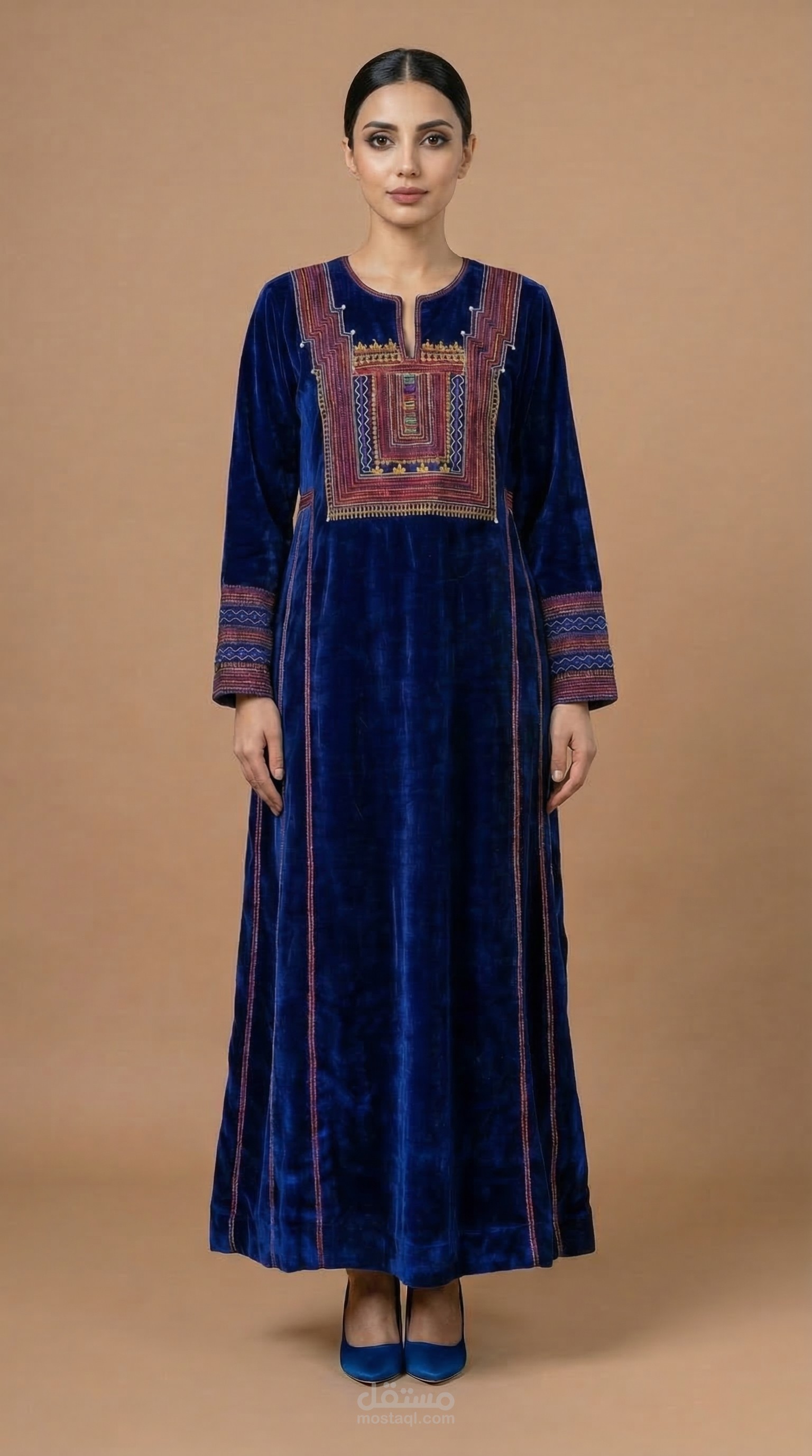 تصميم فيديو سوشيال ميديا للاعلان عن زي تراثي يمني