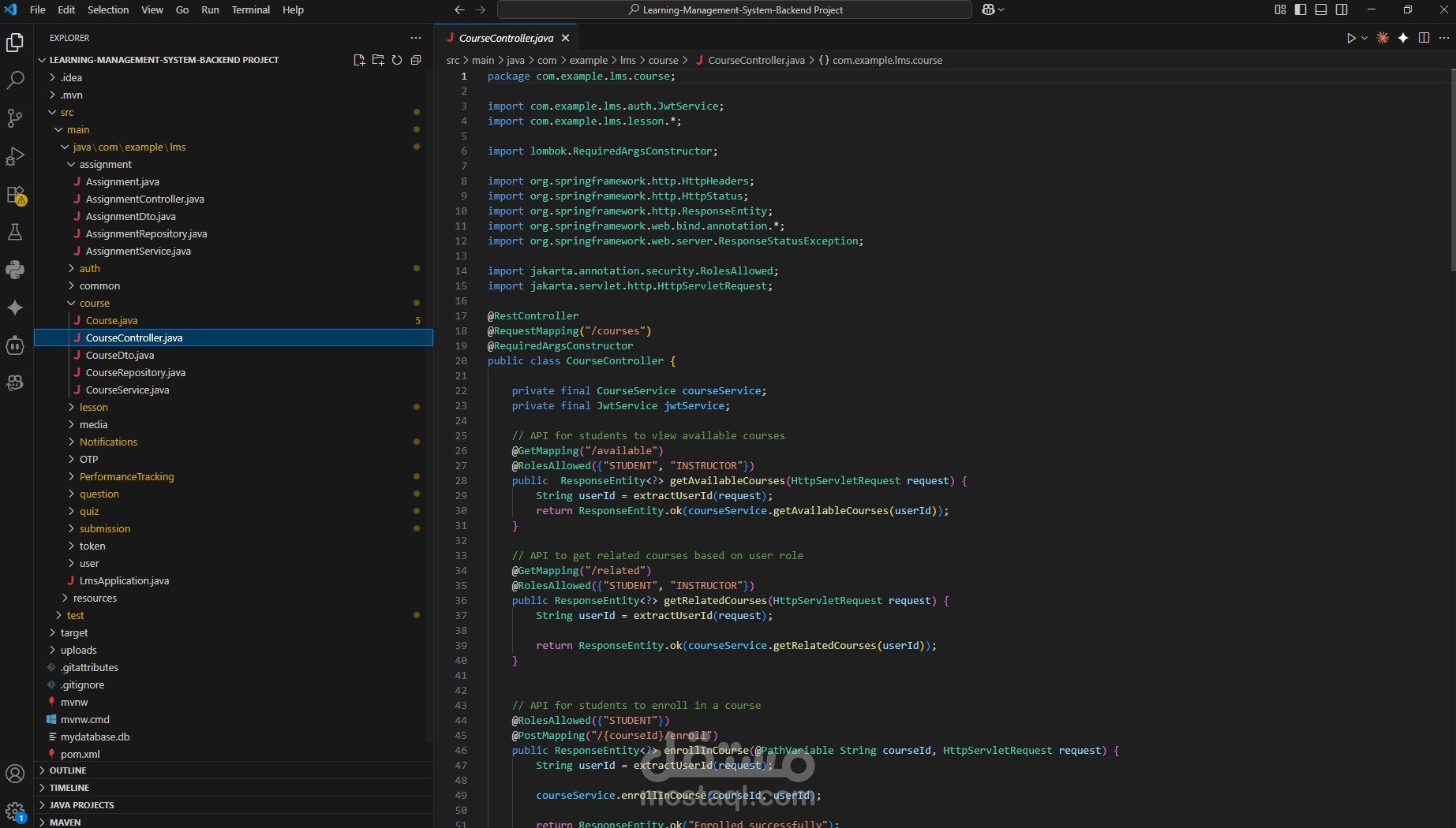 Learning Management System (LMS)
