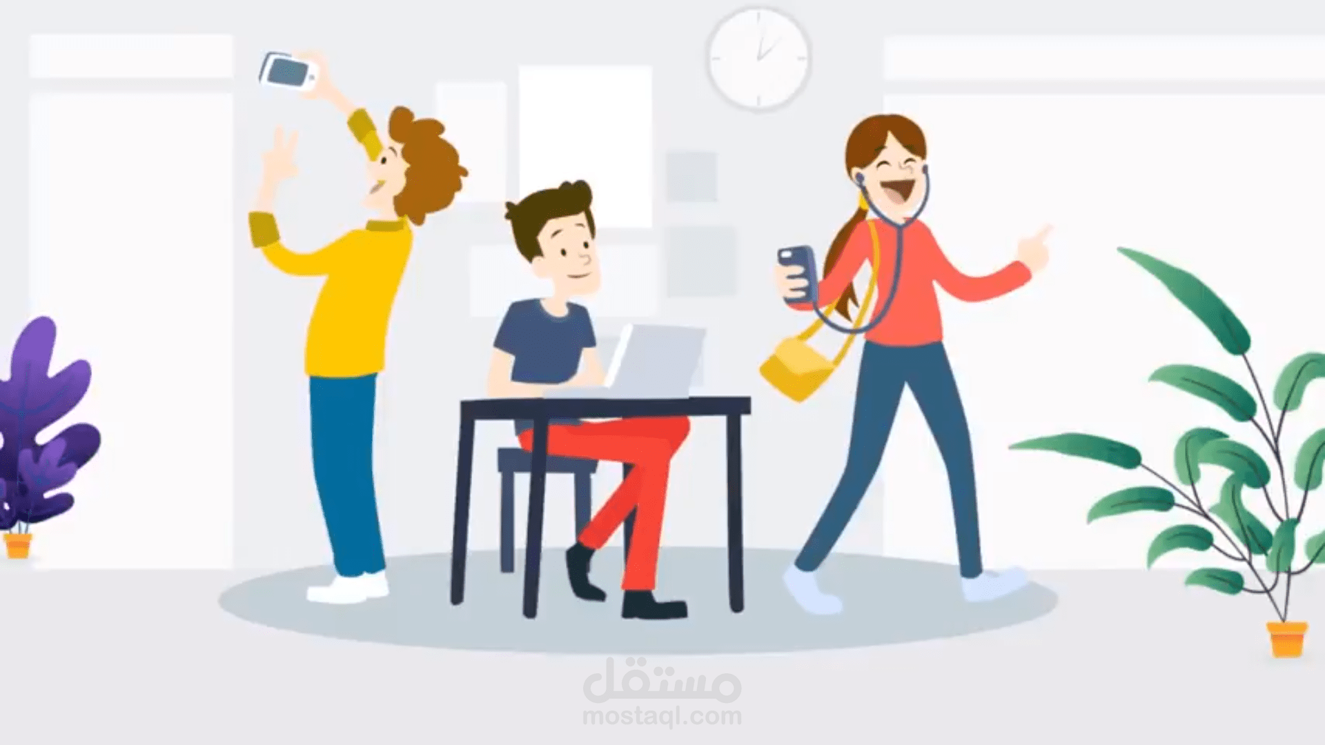 تكوين للمحتوي الرقم - promotional video