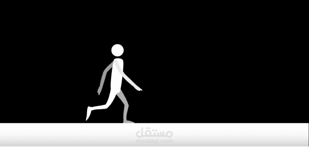 Walk Cycle animation Video