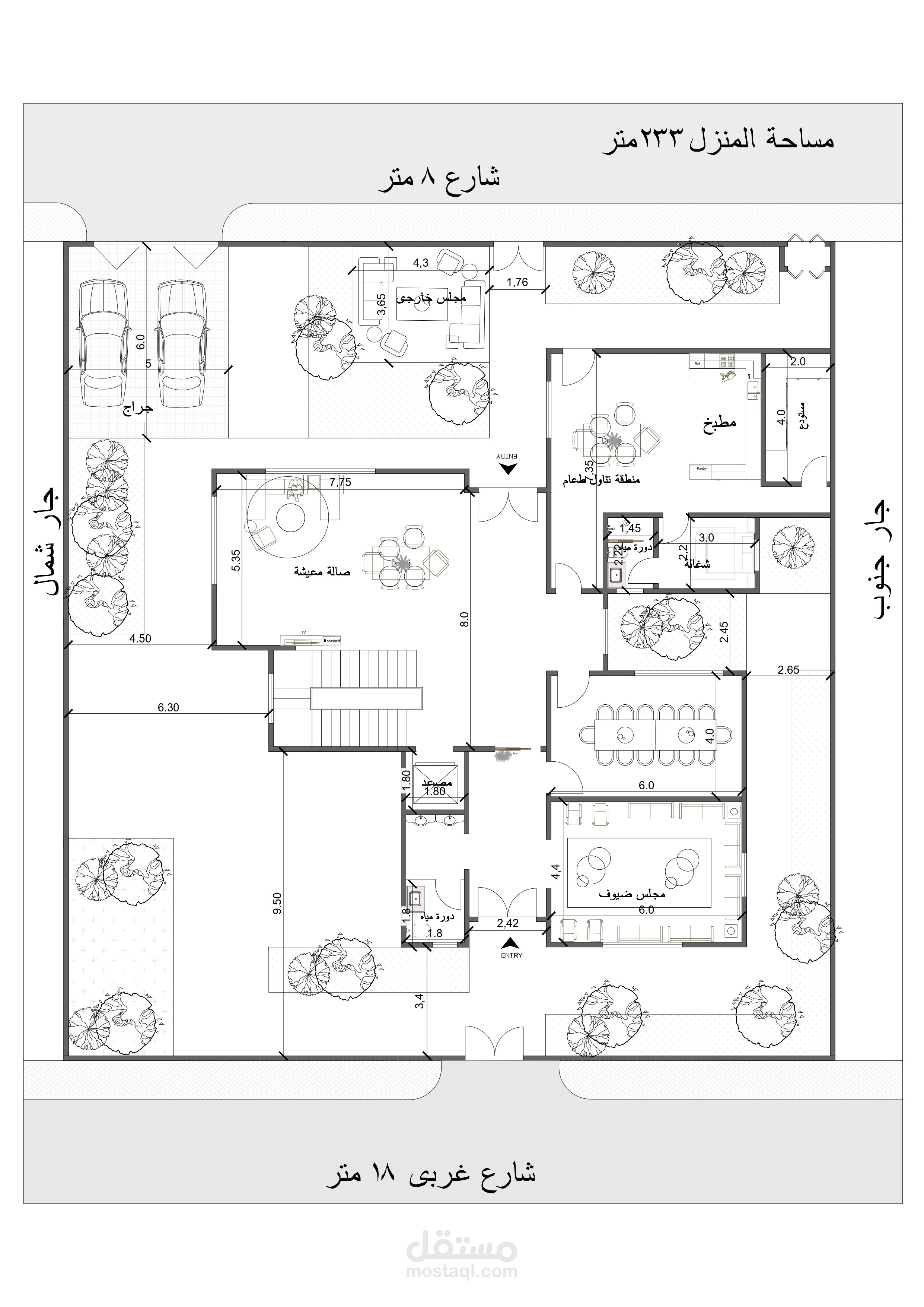 تصميم المخططات المعمارية