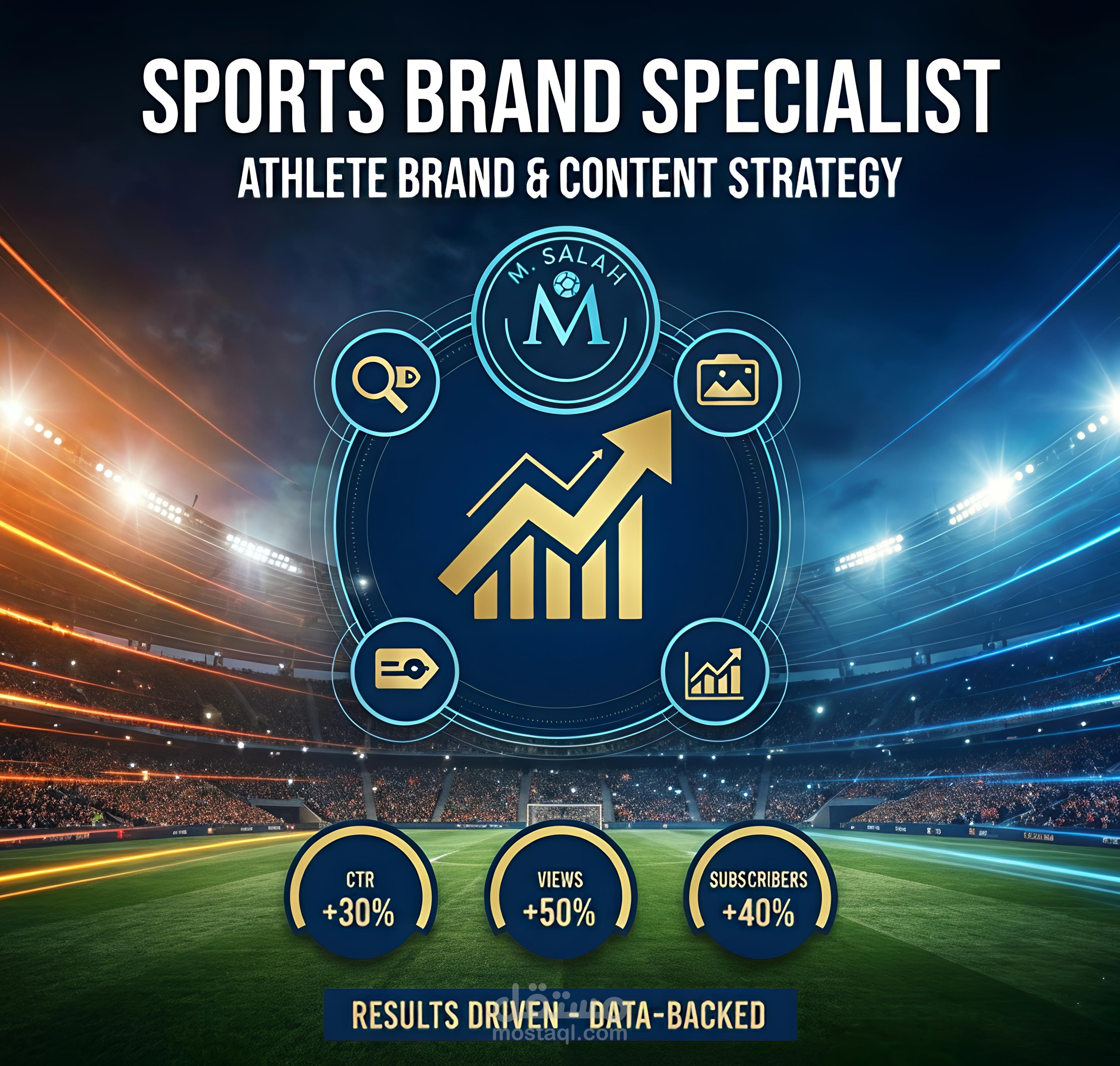 متخصص رفع أداء قنوات اليوتيوب (CTR & Views Optimization)