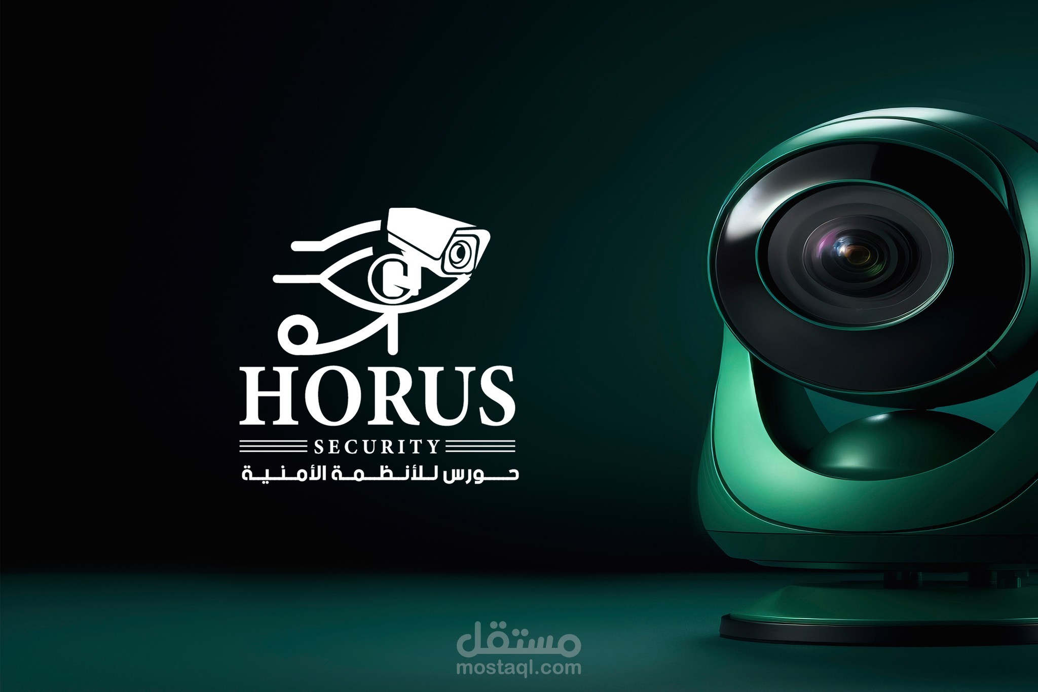 شعار شركة حورس الملف للانظة-الأمنية