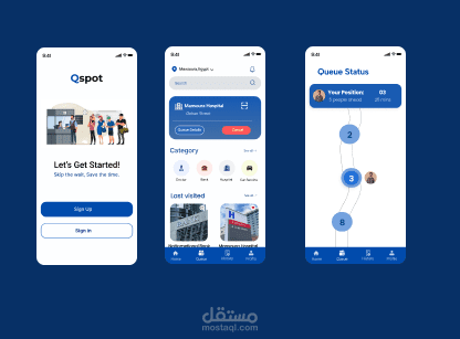 مصممة واجهات وتجربة مستخدم (UI/UX) – Figma & Prototyping
