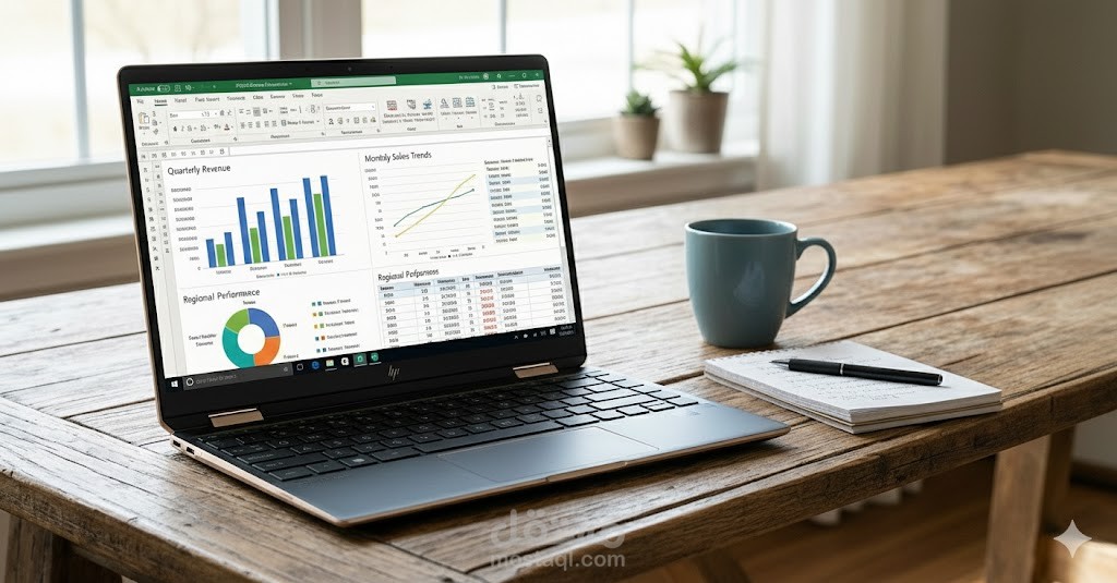 تصميم لوحة تحكم تفاعلية لتحليل المبيعات والأداء التجاري