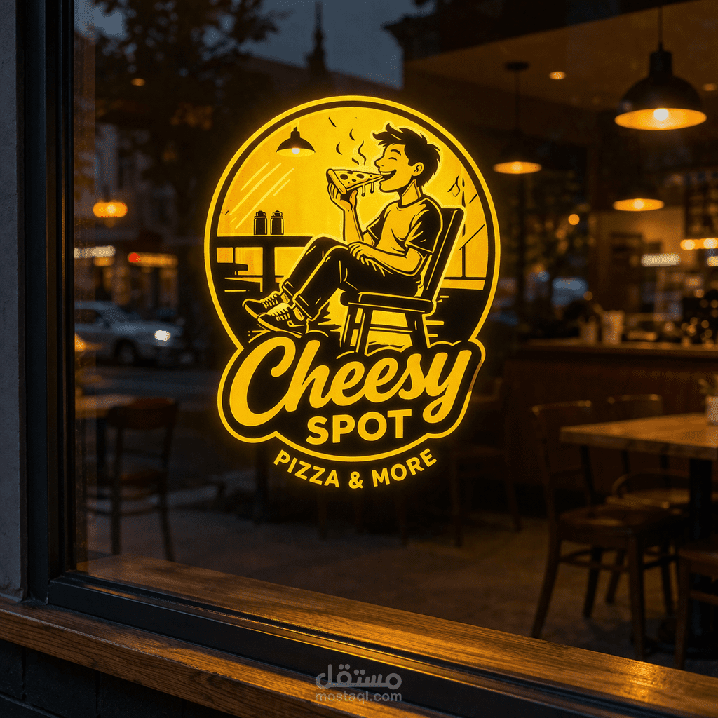 Cheesy Spot Logo Design