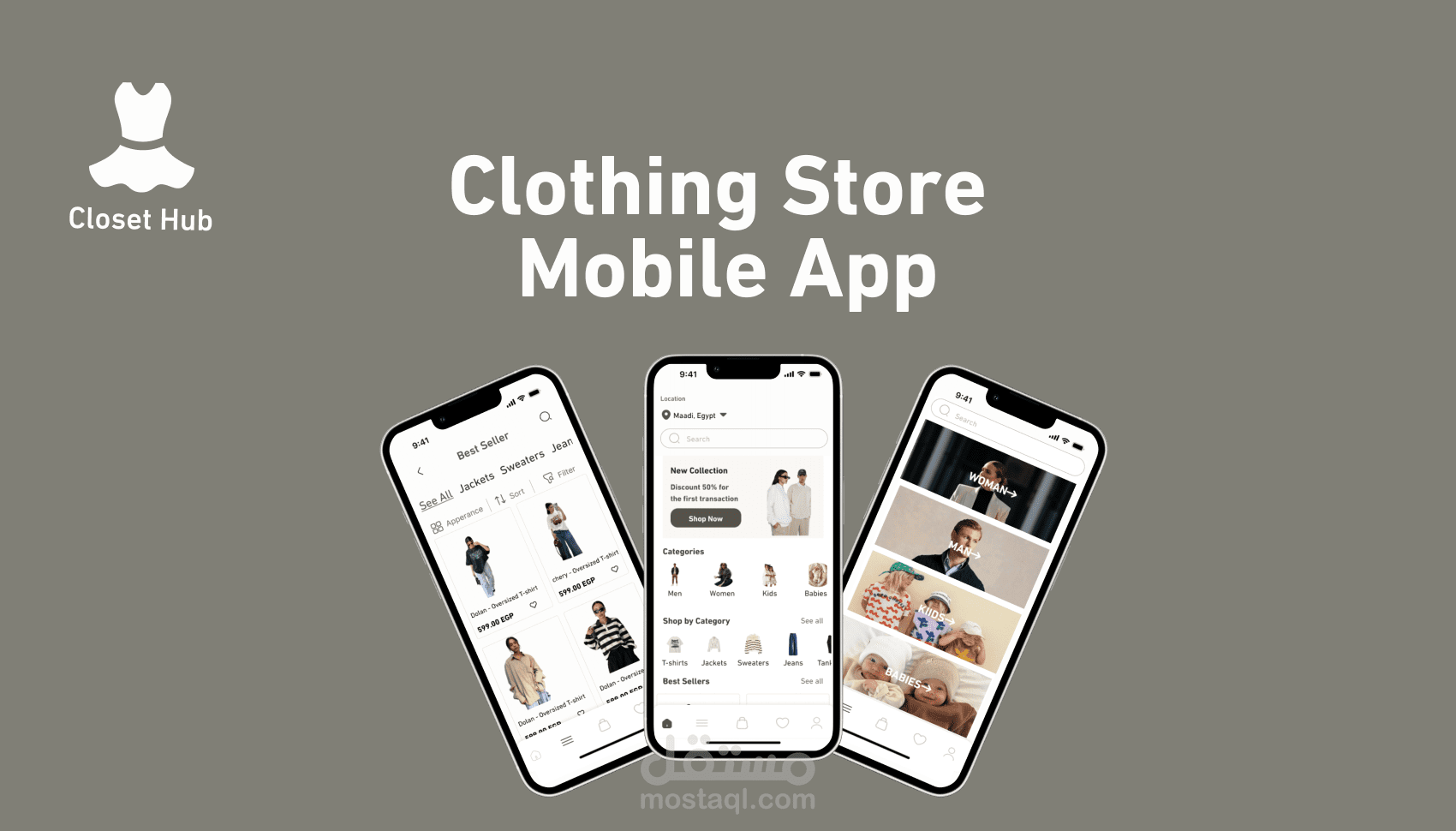 تصميم واجهات ui/ux تطبيقات الموبايل (mobile) باستخدام فيجما